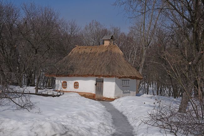 2010.3ウクライナ旅行2-Pyrohovo　民族建築と生活博物館1