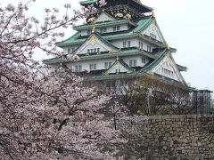 桜が彩る関西お城めぐり①　～大阪城編～