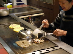０９．春休みの京都の世界遺産を巡る旅　鉄板焼・お茶漬け ともしび の昼食