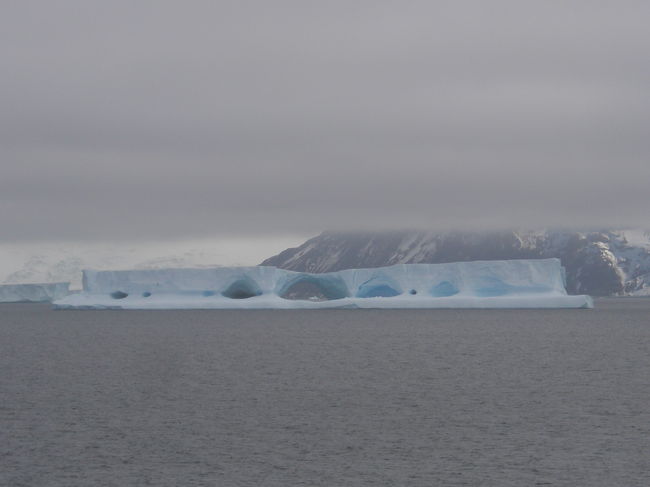 このクルーズの大目玉、「南極」です。ピースボートでもこれが最後になるそうです。