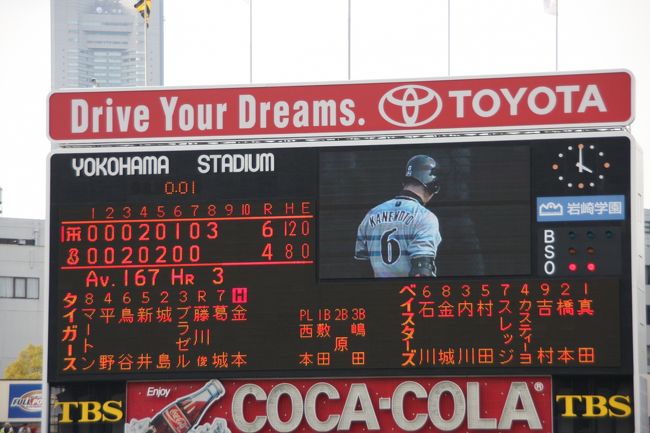 今年はいけるぞ！タイガース　～大道芸・チュ－リップ＆ハマスタ　阪神VS横浜・・・・・そして金本の大記録が途切れた瞬間～