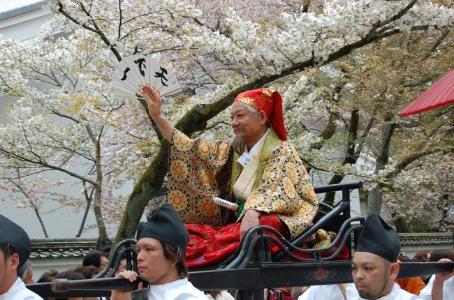 京都　さくら紀行　（１日目前編）　醍醐寺　豊太閤花見行列