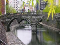 ロマン漂う長崎・平戸教会巡礼の旅①めがね橋のある長崎の町並み寸描