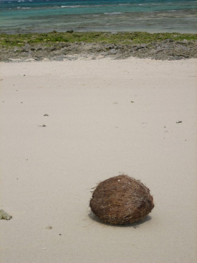 友人４人とで日にちをやりくりしてやっと決まった格安久米島３日間、リゾートホテルに泊まるツアー。<br /><br />北欧に行っていた友人のHさんがアイスランド噴火のトラブルで帰国できず、彼女をキャンセルして３人で行くことになりました。<br /><br />１００年に１度あるかないかのアイスランド噴火でコペンハーゲンで足止めをくらい帰国できないなんて彼女も人生初の大パニックだったでしょう。<br /><br />彼女も私同様の晴れ女。一人かけたので、天気はいまいち。<br />でも私の機転ではての浜へ行ってきました。<br /><br />浜は３人だけの別天地。青い海と白いすなはま。行けて満足のたびでした。