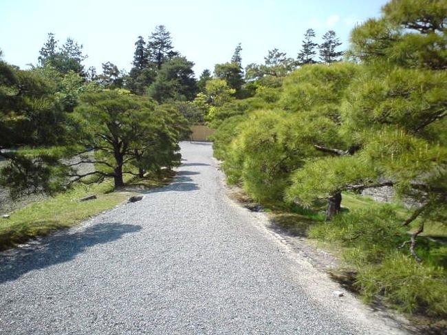 修学院離宮の裏側