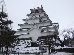 娘夫婦と岳温泉～会津鶴ヶ城へ