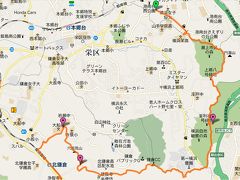 鎌倉アルプス　ハイキングコースを走る旅