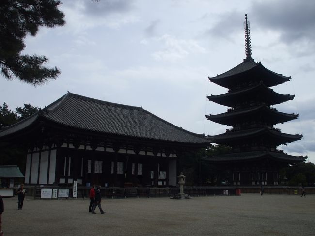 【旅の内容】<br /> 妊娠34週目になる妻を引き連れて、奈良の世界遺産を巡る。<br /><br />【行程】<br /> 1日目 ― 2009/03/20(Fri)<br /> …東京→奈良(泊)<br /> 2日目 ― 2009/03/21(Sat)<br /> …奈良→斑鳩→奈良(泊)<br /> 3日目 ― 2009/03/22(Sun)<br /> …奈良→東京