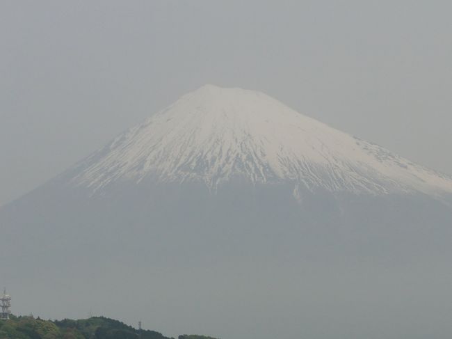 お天気に恵まれた今年のGWは、定宿の淡島ホテルで過すことにしました<br /><br />東名高速は殆ど渋滞もありません<br /><br />そうこうするうちに、綺麗な富士山が眼前に現れます