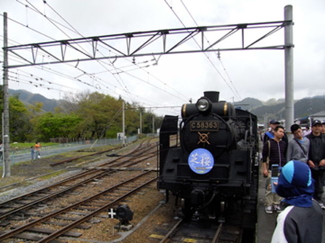 秩父鉄道のSL、C58で熊谷から三峰口まで汽車の旅を楽しみました。<br />「パレオエクスプレス」という名前とは裏腹に、のんびりとした走りでした。