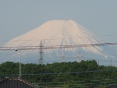 久しぶりにふじみ野市より美しい富士山を眺める