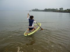 流行りのスタンダップパドルに初挑戦！！前編