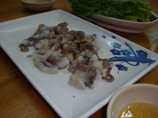 ソウルから春川へ刺身を食べに行ってきました。