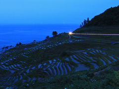 『日本の棚田百選』　白米千枚田　蒼き棚田　　/石川県輪島市　能登半島