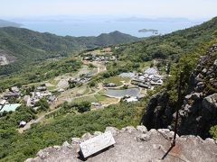 小豆島大観音～笠ヶ滝～皇踏山