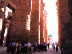 Temple of KARNAK （カルナック神殿） の大列柱室で見つけたちゃっかり根性