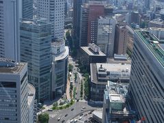 変わる大阪駅周辺の風景その③梅田阪急ビル40Fからの展望