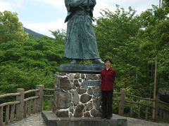 亀山社中と、風頭公園の坂本龍馬之像