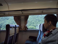 ２０１０年５月　わが家の修学旅行で京都・有馬温泉へ　京都から有馬温泉へ車椅子での鉄道の旅