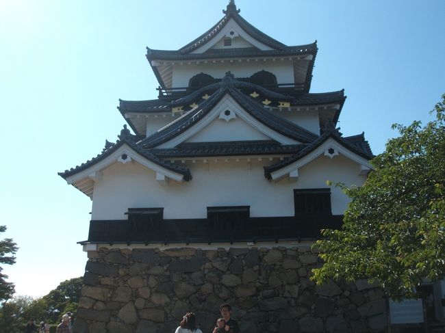 彦根城と琵琶湖