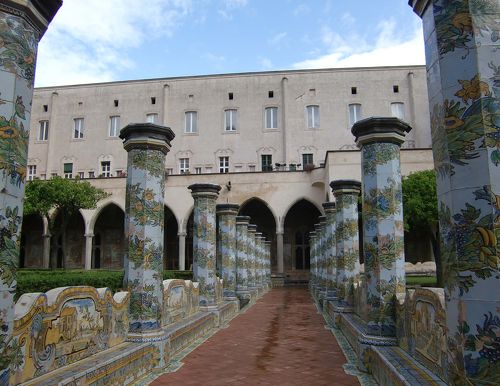 イタリア陶器の旅(ナポリ・サンタキアーラ教会)』ナポリ イタリア陶器の旅(ナポリ・サンタキアーラ教会)』ナポリ