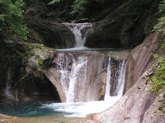 2008年　山梨県　西沢渓谷の七つ釜の滝