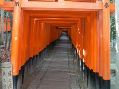 日本の旅　関西を歩く　京都、伏見稲荷神社周辺