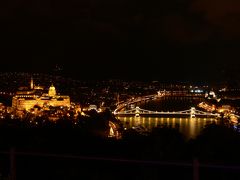 ハンガリー徒然長期出張記録 ⑪初夏のブダペスト ～ゲッレールトの丘からの夜景～