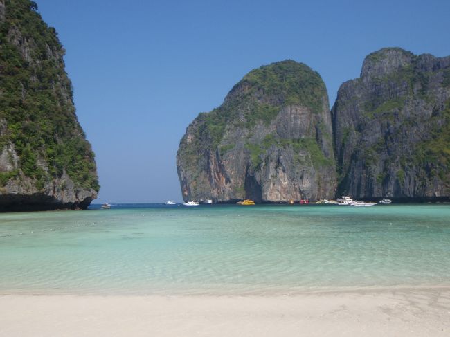 『誰もいないマヤベイ 2009年1月ピピ島旅行記2(ピピ・レ島とバンブー島)』ピピ島(タイ)の旅行記・ブログ by kenkenさん