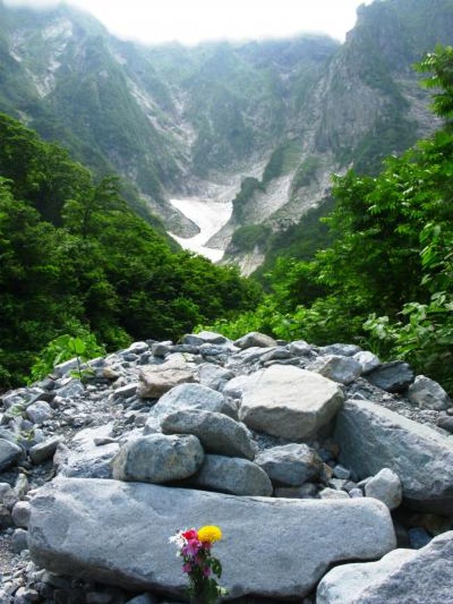 谷川岳は群馬・新潟の県境にある三国山脈の山である。日本百名山のひとつ。周囲の万太郎山・仙ノ倉山・茂倉岳などを総じて谷川連峰という。<br />広義には、一ノ倉岳などの周囲の山域も含めて「谷川岳」と呼ぶこともある。<br />一ノ倉沢などの谷川岳の岩場は、その険しさから剱岳・穂高岳とともに日本三大岩場の一つに数えられ、ロッククライミングのメッカとなっている。<br /><br />谷川岳と遭難谷川岳の標高は2,000mにも満たないが、急峻な岩壁と複雑な地形に加えて、中央分水嶺のために天候の変化も激しく、遭難者の数は群を抜いて多い。<br />1931年（昭和6年）から統計が開始された谷川岳遭難事故記録によると、2005年（平成17年）までに781名の死者が出ている。この飛び抜けた数は日本のみならず世界のワースト記録である。ちなみにエベレストのそれは178人である。（フリー百科事典『ウィキペディア（Wikipedia）』より引用）<br /><br />谷川岳については・・<br />http://shop.knt.co.jp/ecn/sys/a_contents.asp?f=minakami_tanigawa.html<br />http://www.minakami-onsen.com/tanigawa.php<br />http://www6.ocn.ne.jp/~tozan-ce/<br /><br />谷川岳ロープウェイについては・・<br />http://www.tanigawadake-rw.com/<br /><br />一の倉沢ハイキングについては・・<br />http://www.minakamionsen.com/ecohike.htmlｓ<br />http://www.mapple.net/spots/G01001078001.htm<br />http://www.ginzado.ne.jp/~and/k-point/ikura.htm<br /><br />前回(2006年11月３日）の一の倉沢旅行記は・・<br />http://4travel.jp/traveler/maki321/album/10103039/