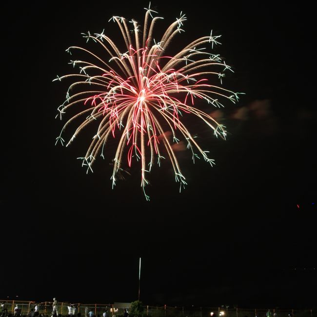 　夏と言えば、花火ですよねー＾＾ と言う事で岸和田港まつり花火大会に行ってきました。打ち上げ数は１５００発と少ないですが、写真を撮るには逆にこれぐらいの方が良いのかもしれません。岸和田のメイン会場で見ていたんですが、他の花火大会に比べれば空いている感じはしました。　<br /><br />　微妙な写真も多いですが、夏を少しでも感じてもらえれば幸いです。(せっかく岸和田に行ったので、岸和田城の写真もUPします)