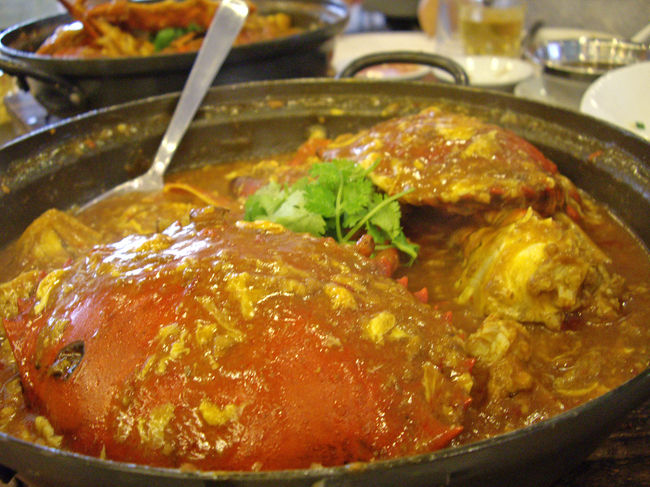 昨年に引き続き、今年のシンガポールもBUMBO SEAFOOD RESTAURANTで蟹食べました。<br />美味しかった。<br /><br />カジノが２ヶ所オープンしていたのにもかかわらず、行く時間がなかったのは残念でしたが、それはまた次回にお楽しみかな。<br /><br /><br />JUMBO SEAFOOD<br />http://www.jumboseafood.com.sg/