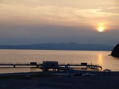 青森散歩　３　夕日の美しい浅虫温泉