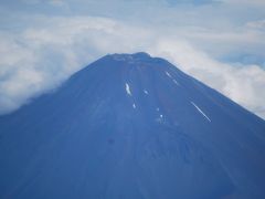 夏富士を空撮