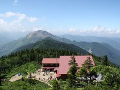 奥飛騨ＮＯ２　晴天の西穂山荘