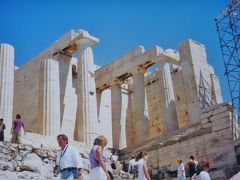 ギリシャ２　アテネの街並み２（パルテノン神殿）