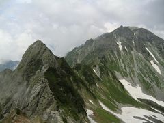 2010年8月　槍・穂高縦走　第２日　大喰岳、中岳、南岳、大キレット、北穂高岳、涸沢岳