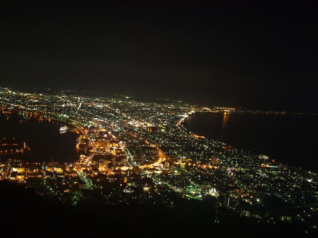 青森を後にし、SL乗車と前回強風の為<br />夜景を見る事が出来なかった”函館山”に<br />行ってきました。