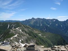 日本百名山　新穂高から登る笠ヶ岳
