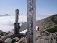 日本百名山　折立から登る薬師岳