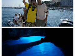 見たぜ！！ ２０１０ クロアチア新婚旅行 『ＢＩＳＥＶＯ島・青の洞窟ハードツアー幻想的な素晴らしい青の世界に感動♪』 ＩＮ　ＢＩＳＥＶＯ島 