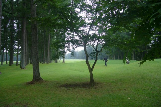 毎年８月の中旬か下旬に学生時代の寮友達が夫婦で弁護士のＵ氏の別荘に集まり、夕刻バーベキューを楽しみ翌日ゴルフをするのがここ十年来の夏の恒例行事になっている。<br /><br />筆者は単身電車で駆けつけた。あさま号１２時２４分東京発は指定席を確保しておいたので座して軽井沢まで１時間１０分の快適な旅をすることができた。お盆休みの影響もあるのか指定席は満席であった。軽井沢で信濃鉄道に乗り換え御代田で下車。<br /><br />Ｕ氏の出迎えを受けて車でＴＳＲＵＹＡへ立ち寄り魚肉類を調達した。Ｕ氏邸の庭にシートを敷いたりバーベキュー用の炭火を着火したりと準備作業をしていると間もなくＩ氏夫妻、Ｙ氏夫妻も到着しワイワイガヤガヤとバーベキューパーティが始まった。高度約１０００メートルの信濃追分の地もやや暑いと感じるほどであった。<br /><br />翌日朝から終日、中軽井沢ゴルフクラブで１ラウンドのゴルフを楽しんだ。スタート時には小糠雨であったが間もなくあがり、曇り空のもとでプレーすることができた。プレー中汗ばむほどの気温で今年の異常な暑さの影響が避暑地の軽井沢にも及んでいることを知った。<br /><br />追記　留守中にフオートラベル事務局から時事問題と連動させた旅行記追想の投稿は遠慮ねがいたいとのメールが届いていた。　<br /><br />