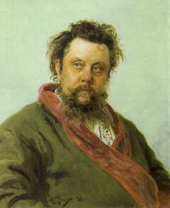 2009夏、ロシア旅行記(42/43：補遺3)：国立トレチャコフ美術館(3/4)、ロシア18-19世紀絵画(2)、ムソルグスキーの肖像