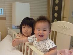 家族旅行（夫婦＋５歳児＋０歳児）福岡発ソウル３泊４日　ロッテホテルソウル泊