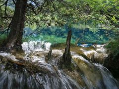 同級生と九寨溝