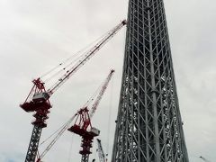 建設中の「東京スカイツリーＡ~」　を撮ってきました～～～