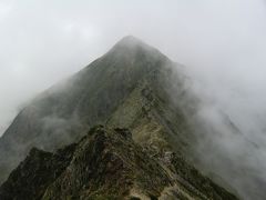2010年8月　後立山連峰縦走　第１日　爺ヶ岳(203)、鹿島槍ヶ岳(56)、八峰キレット