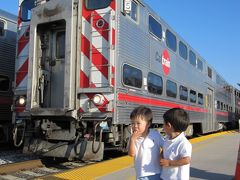 サンノゼのディリドン駅に電車を見に行きました