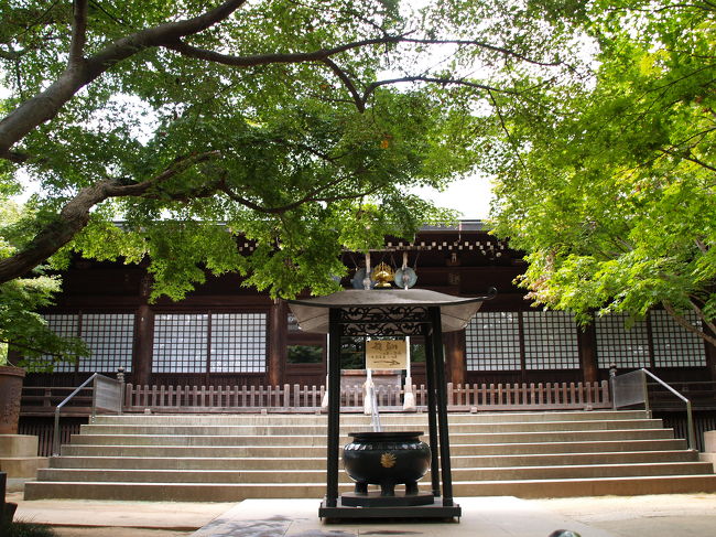 　千葉県松戸市平賀にある本土寺は日蓮宗本山のお寺で長谷山本土寺という。建治三年（1277年）に、領主の曽谷教信卿の協力により領内の地蔵堂を移して法華堂とし、日蓮大聖人より長谷山本土寺と寺号を授かったのに始まる。元は源氏の名門平賀家の屋敷跡と伝えられている。平賀の三兄弟で日朗、日像、日輪の3聖人の出生地でもある。常磐線各駅停車でJR北小金駅で下車し、商店街を抜けた、徒歩10分ほどの所にある。「あじさい寺」の通称があるが、3万株全て西洋紫陽花である。わざわざ見に行くほどのことはあるまいと思ったが、5000株の花菖蒲もあるという。これなら同時期に咲くから楽しめよう。<br />　西洋紫陽花が植えられた境内の丘の上に五重塔が建っている。鉄筋コンクリート製で平成3年（1991年）建立された。いかにもという感じで、他の日蓮宗寺院に建つ木造五重塔とは比べるべくもない。これならむしろない方が古刹という観が出るというものだろう。<br />（表紙写真は本土寺本堂）　