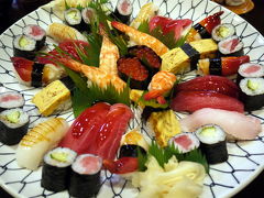 三島夏祭り　三嶋大社近くの美味しいお鮨屋さん あめや寿司 の夕食